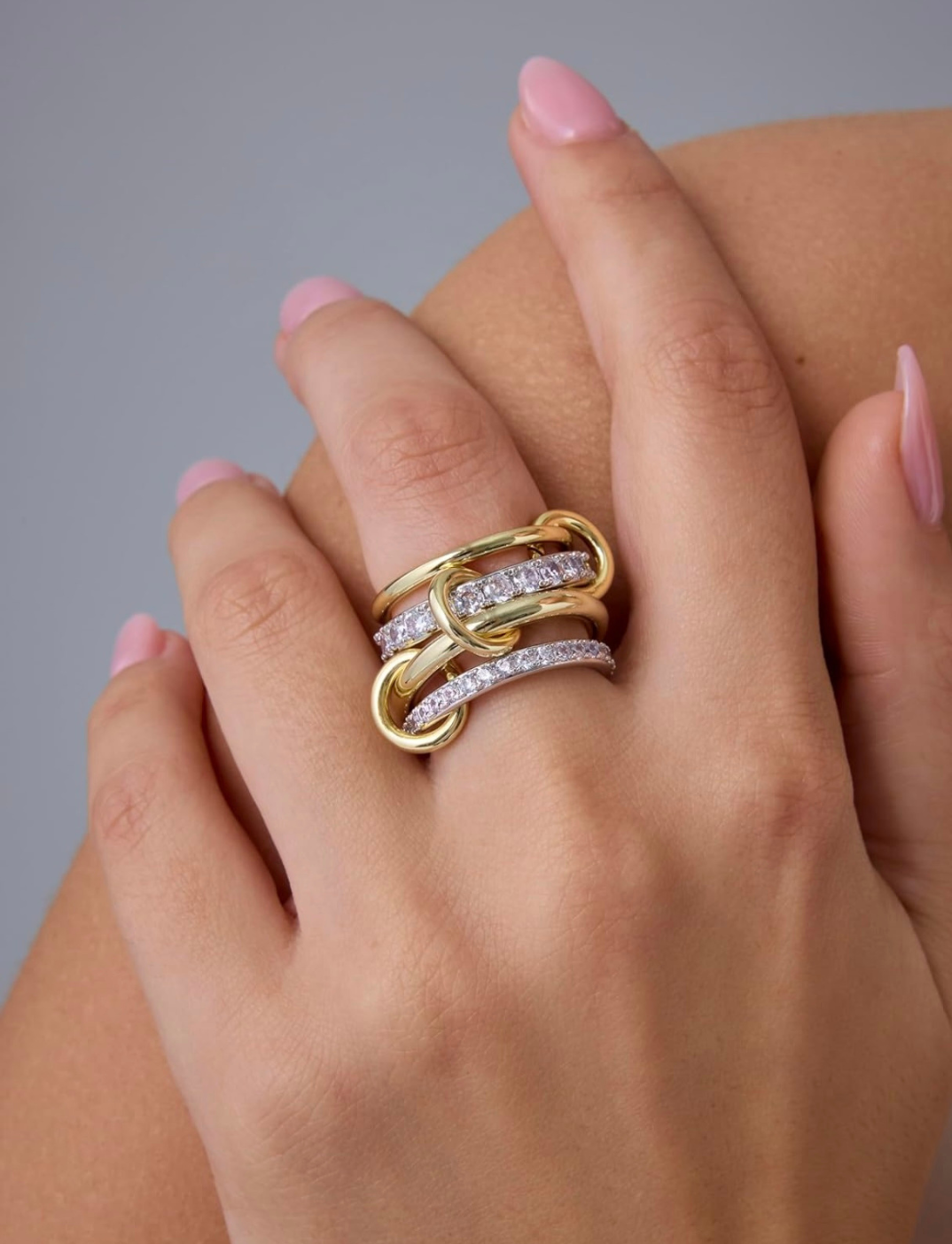 Eternity rings, interlocking rings, intertwined emotions, representing never separation, love rings
