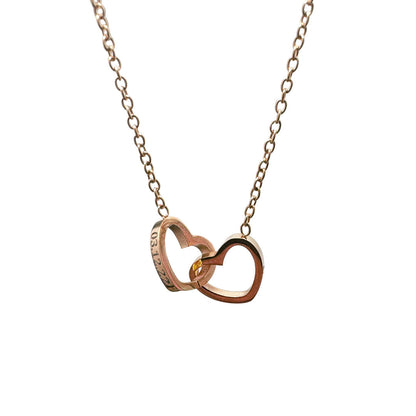 Eternal Rose Box-with Engraved Necklace and Real Rose